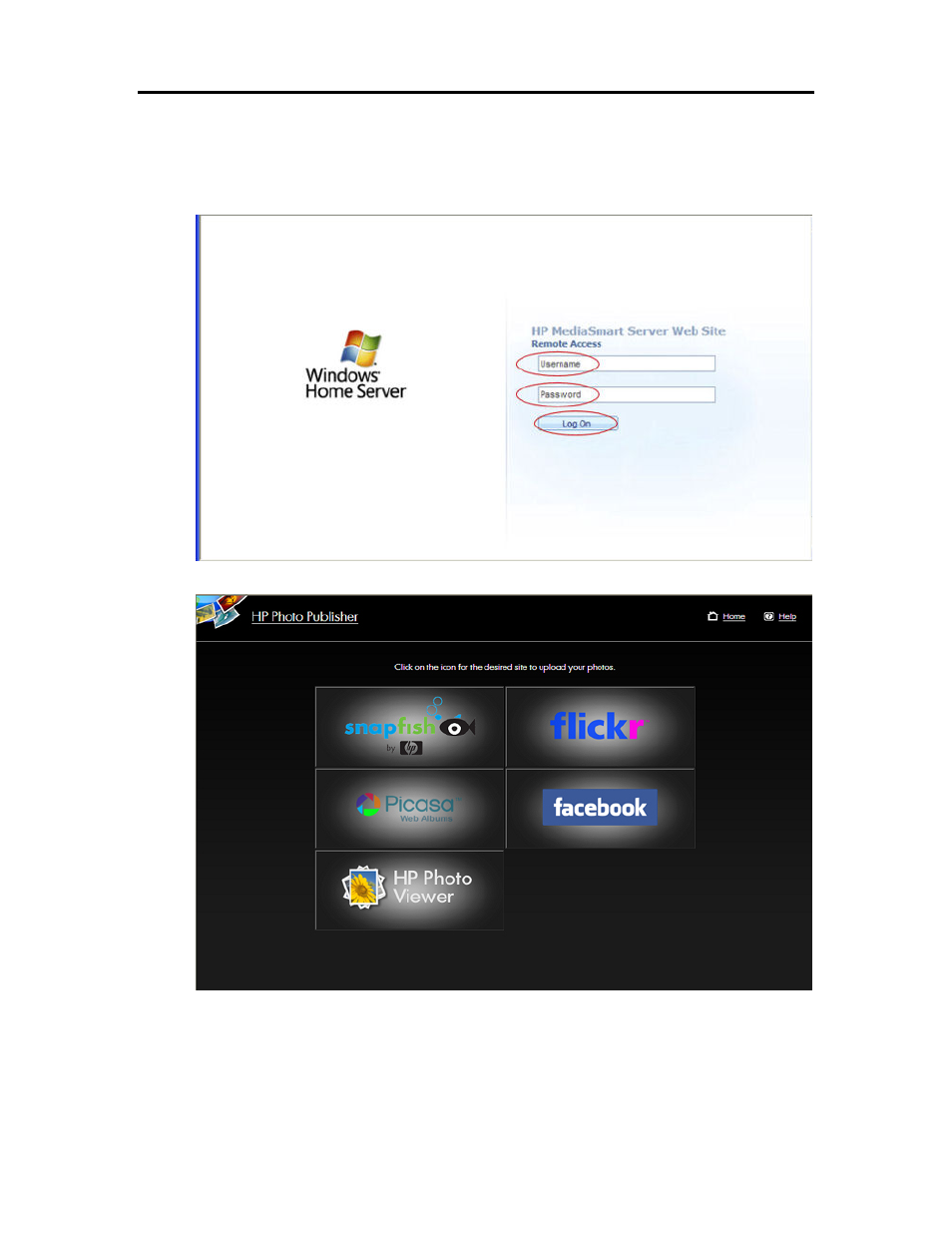 HP EX490 MediaSmart Server User Manual | Page 184 / 331