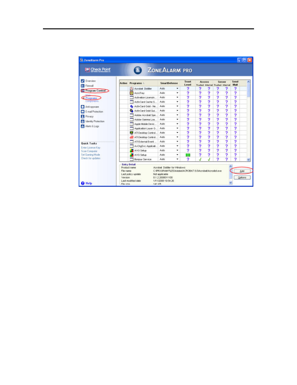 HP EX490 MediaSmart Server User Manual | Page 261 / 331