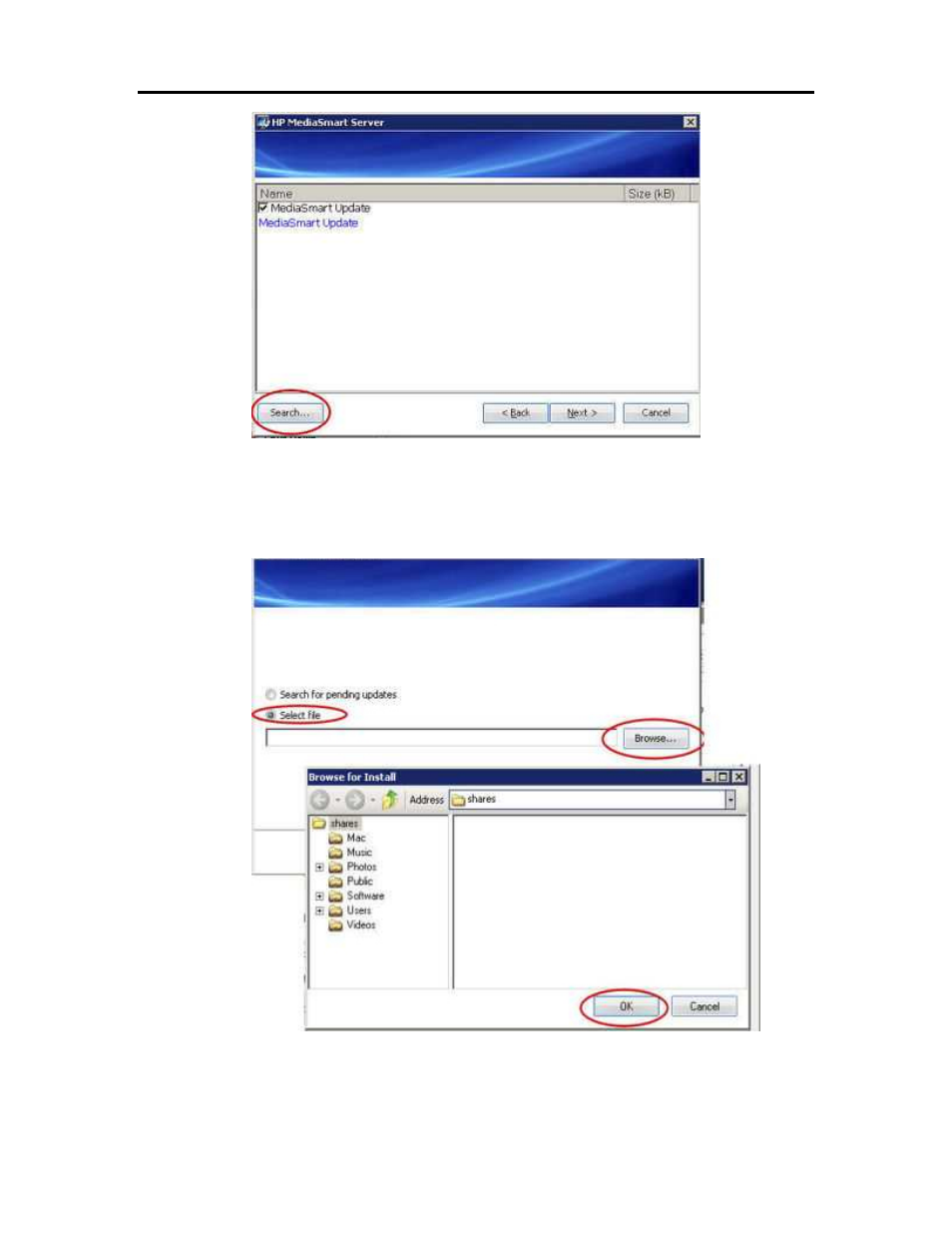 HP EX490 MediaSmart Server User Manual | Page 50 / 331