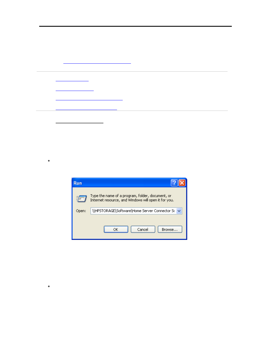 Update and roll back client pcs, Update and roll back client pcs 46, Updating and rolling back client pcs | HP EX490 MediaSmart Server User Manual | Page 52 / 331