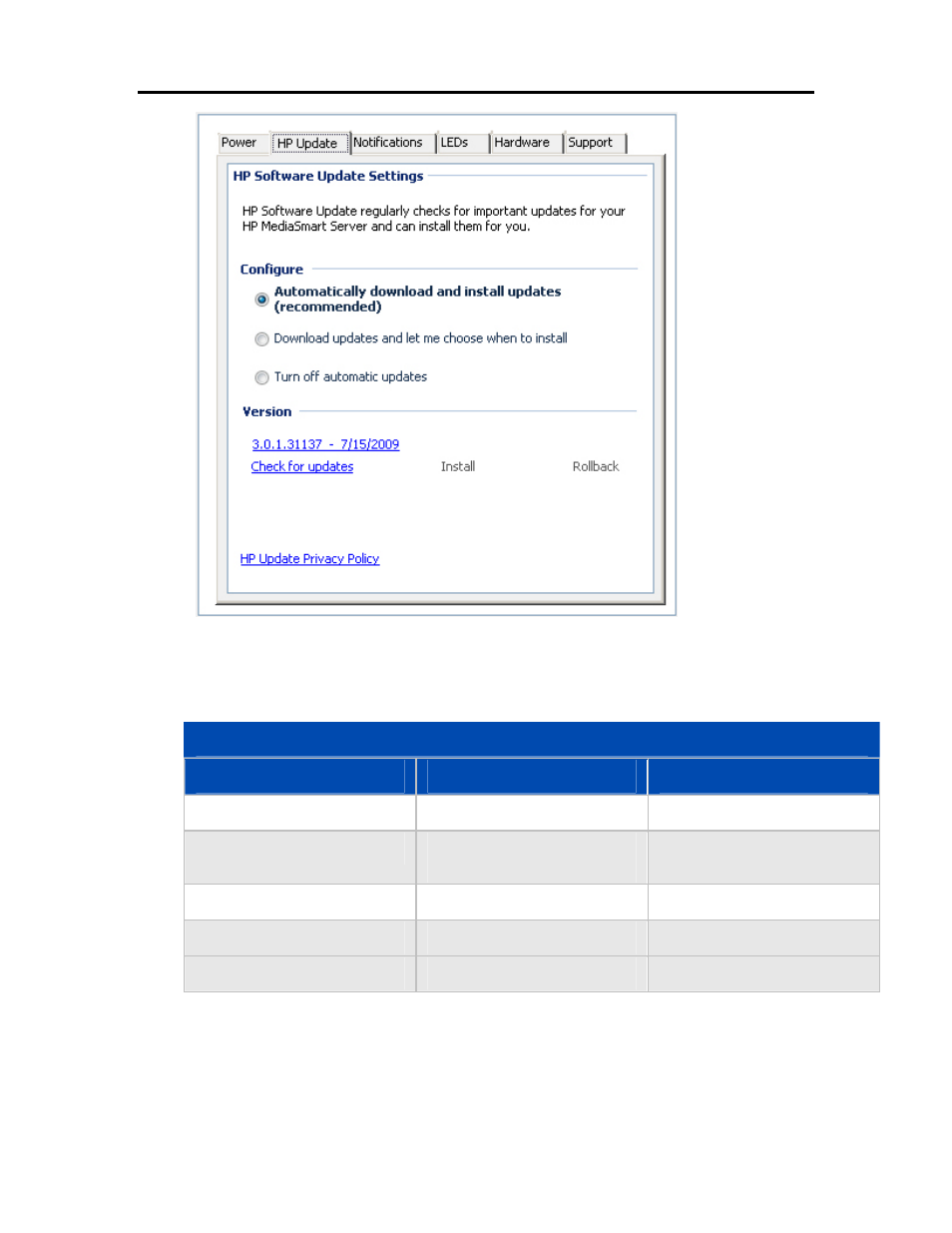 HP EX490 MediaSmart Server User Manual | Page 59 / 331