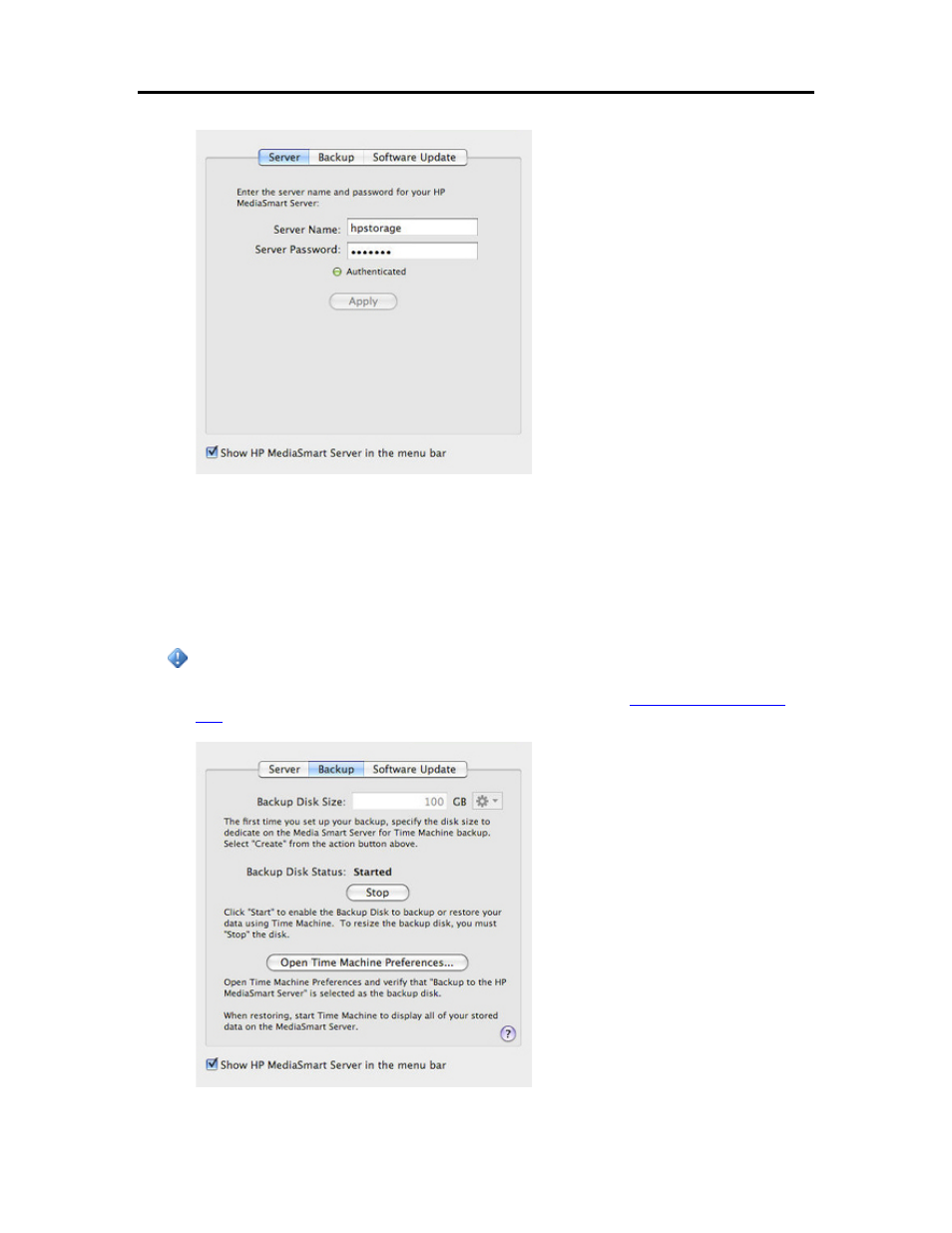 HP EX490 MediaSmart Server User Manual | Page 68 / 331