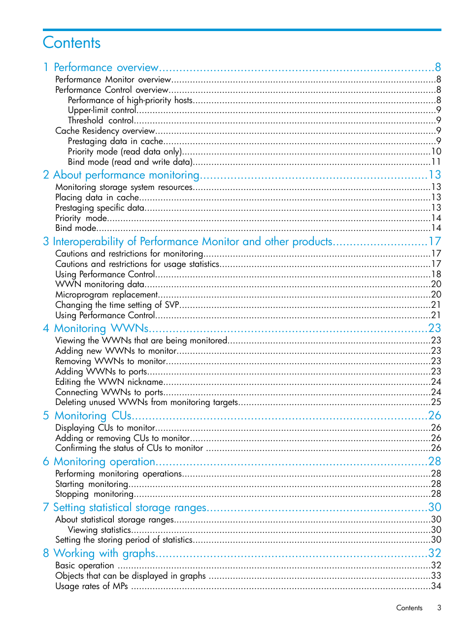 HP XP P9000 for Compatible High Perf FICON Connectivity Software User Manual | Page 3 / 205