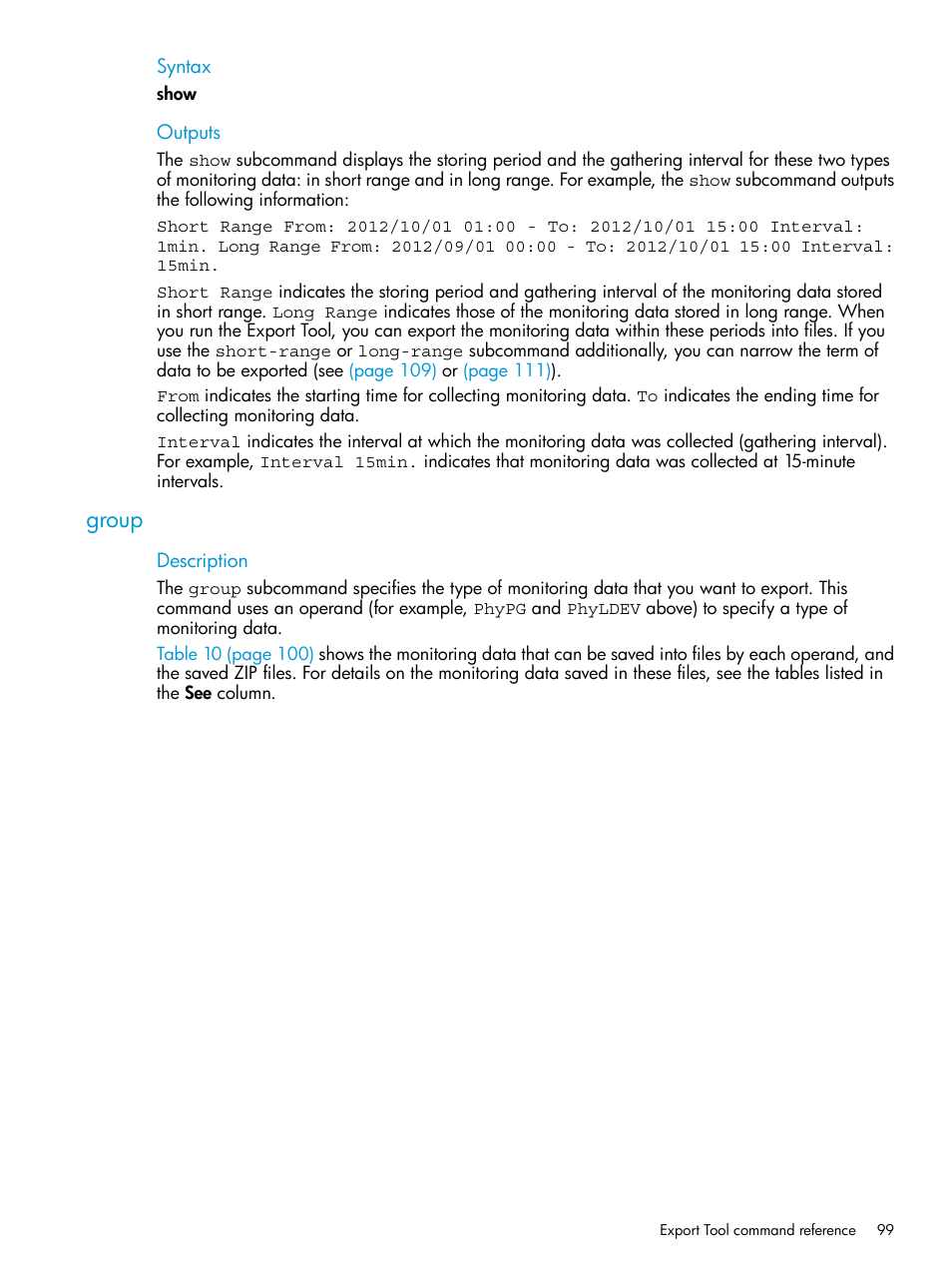 Group | HP XP P9000 for Compatible High Perf FICON Connectivity Software User Manual | Page 99 / 205