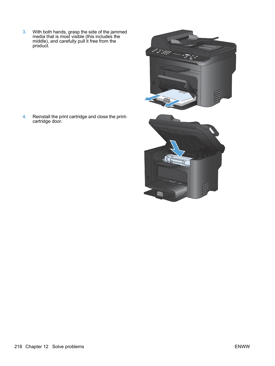 HP LaserJet Pro M1536dnf MFP SERIES User Manual | Page 232 / 286