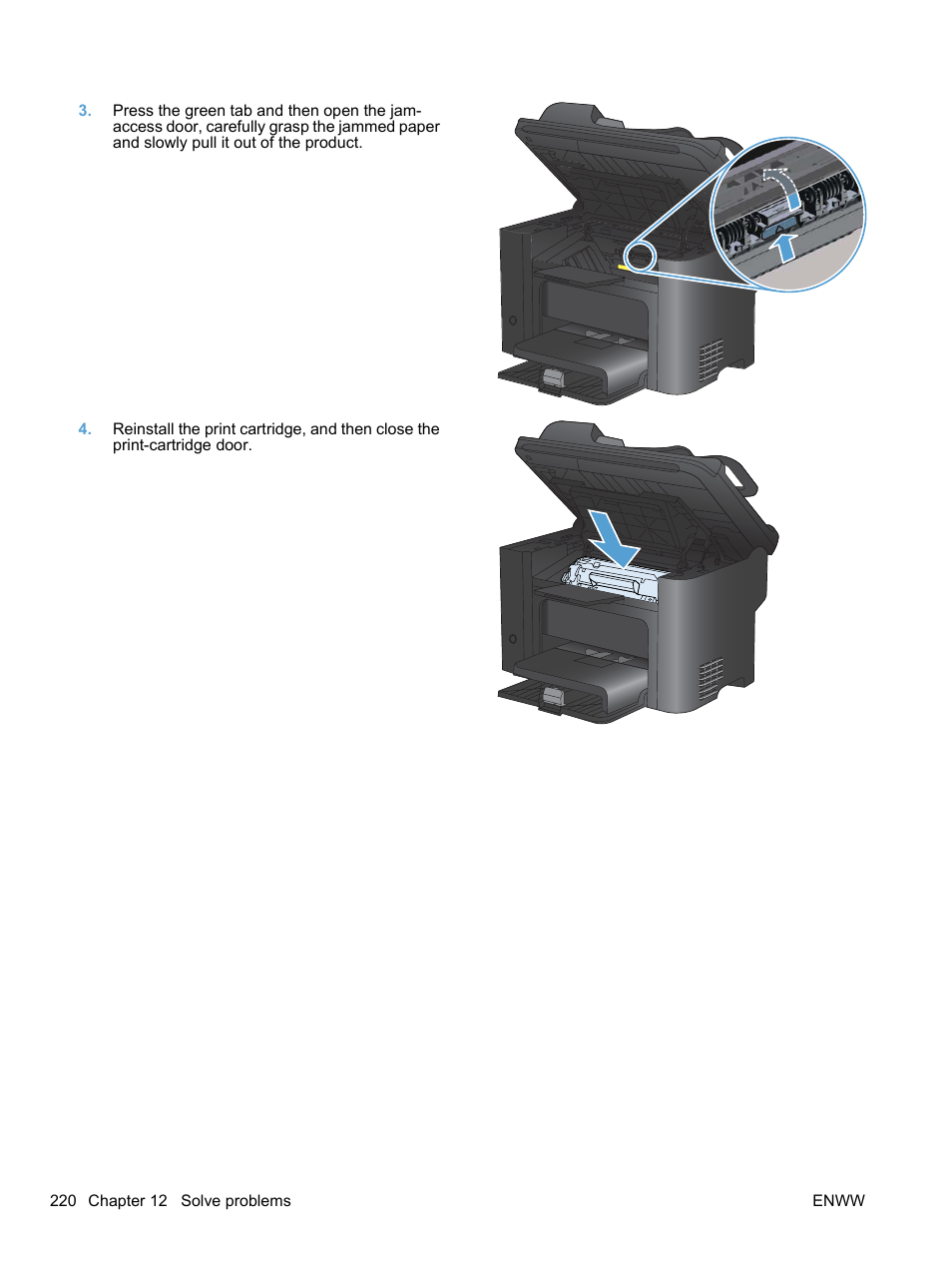 HP LaserJet Pro M1536dnf MFP SERIES User Manual | Page 234 / 286