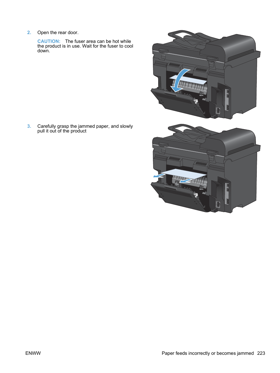 HP LaserJet Pro M1536dnf MFP SERIES User Manual | Page 237 / 286