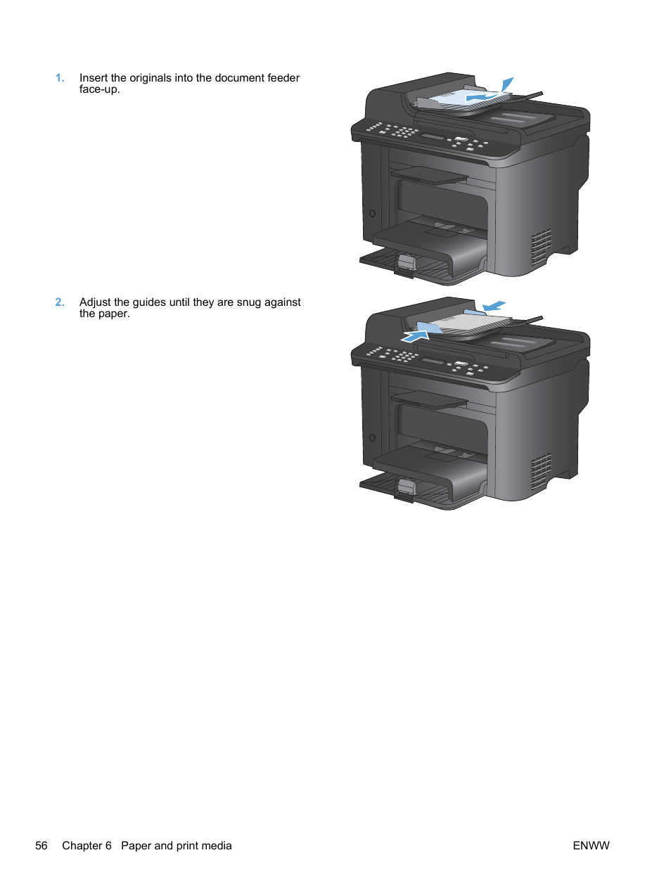 HP LaserJet Pro M1536dnf MFP SERIES User Manual | Page 70 / 286