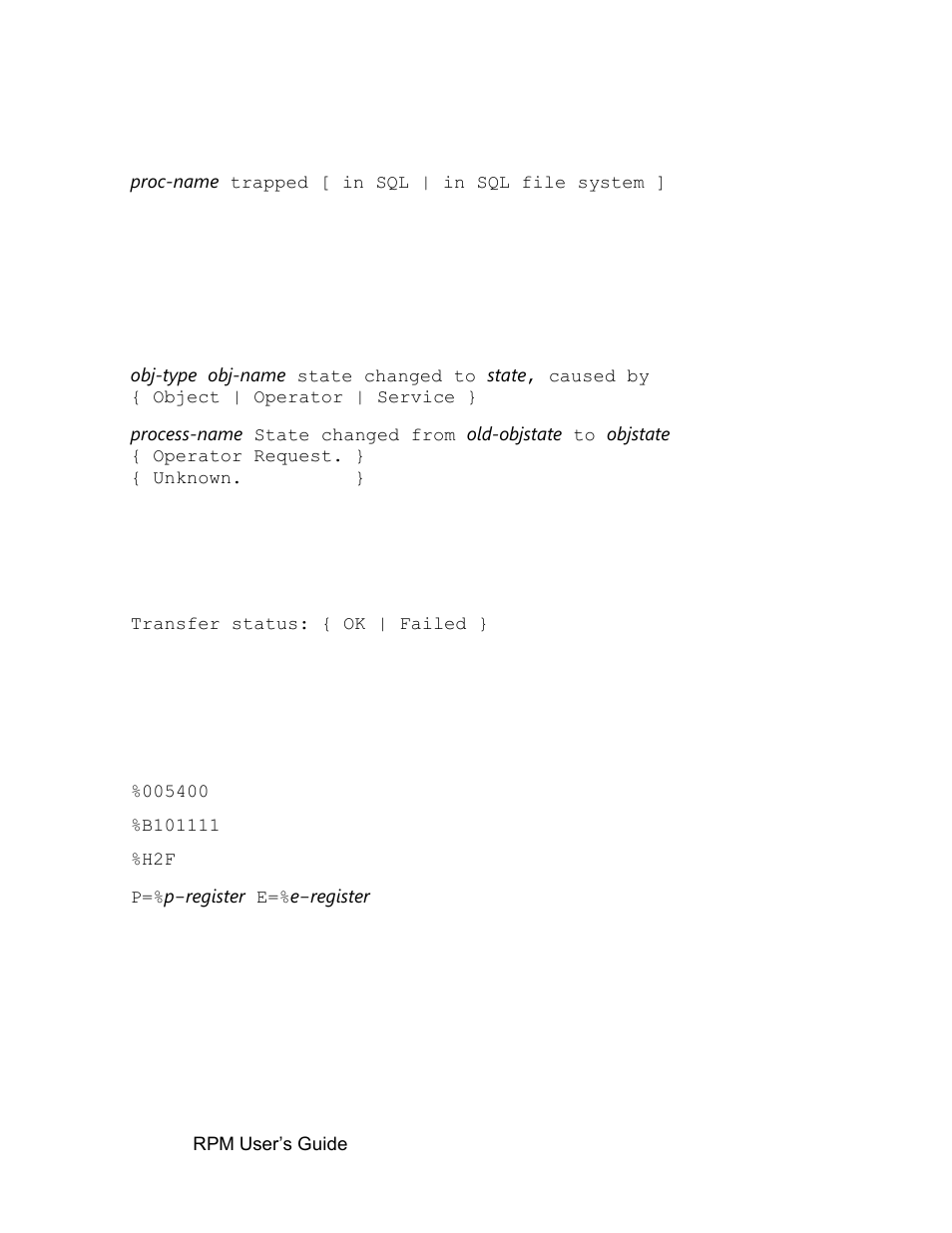 Notation for management programming interfaces | HP Integrity NonStop H-Series User Manual | Page 10 / 52