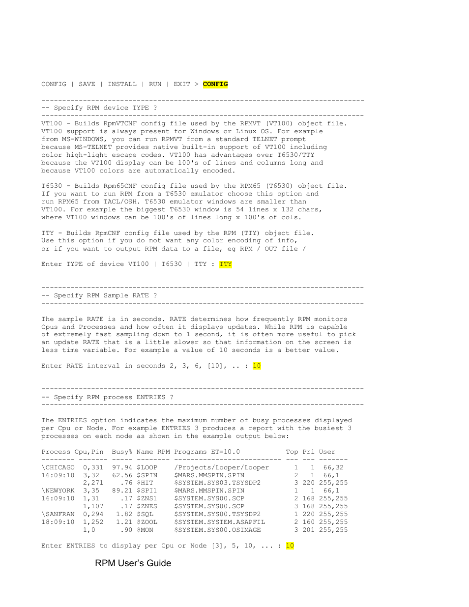 Wizard - config - example, 2 wizard - config - example | HP Integrity NonStop H-Series User Manual | Page 19 / 52