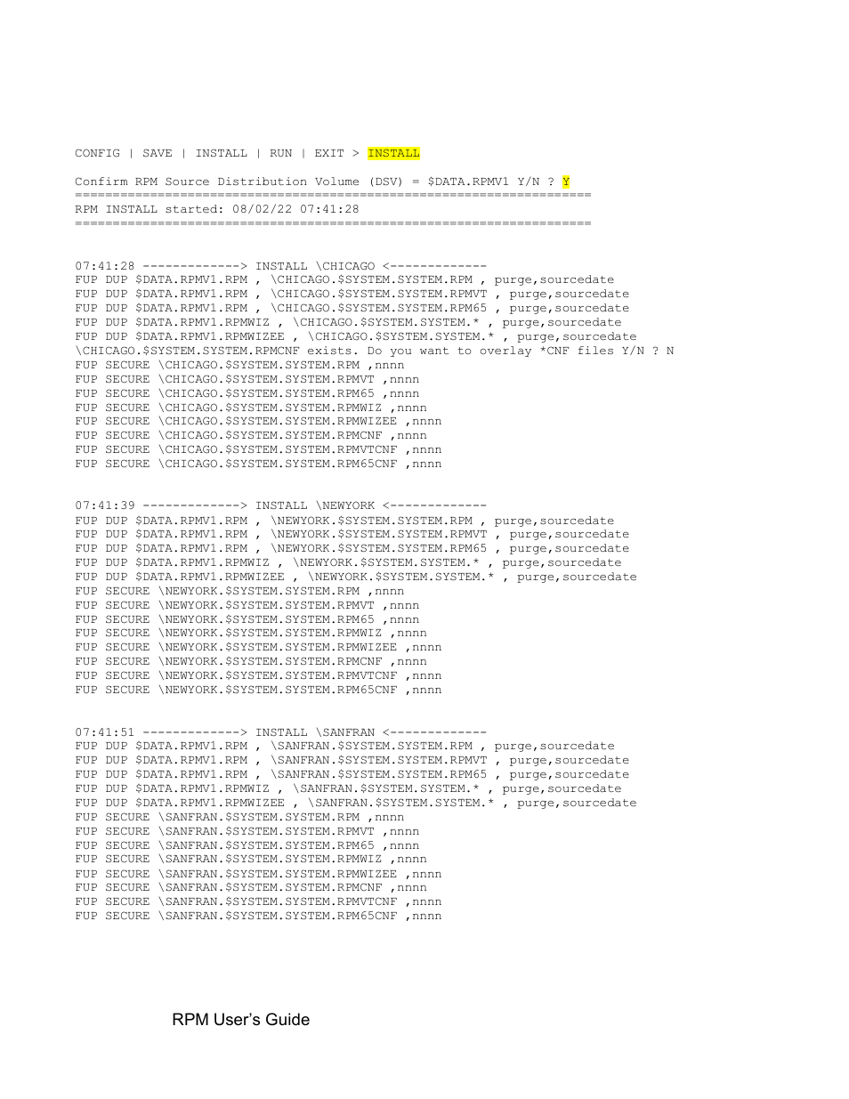 Wizard - install, 3 wizard - install | HP Integrity NonStop H-Series User Manual | Page 22 / 52
