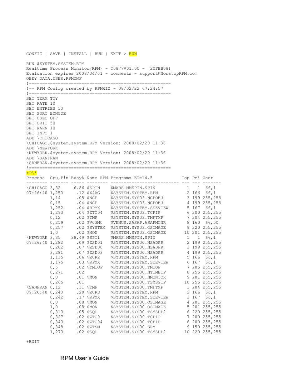 Wizard - run - example, 4 wizard - run - example | HP Integrity NonStop H-Series User Manual | Page 23 / 52