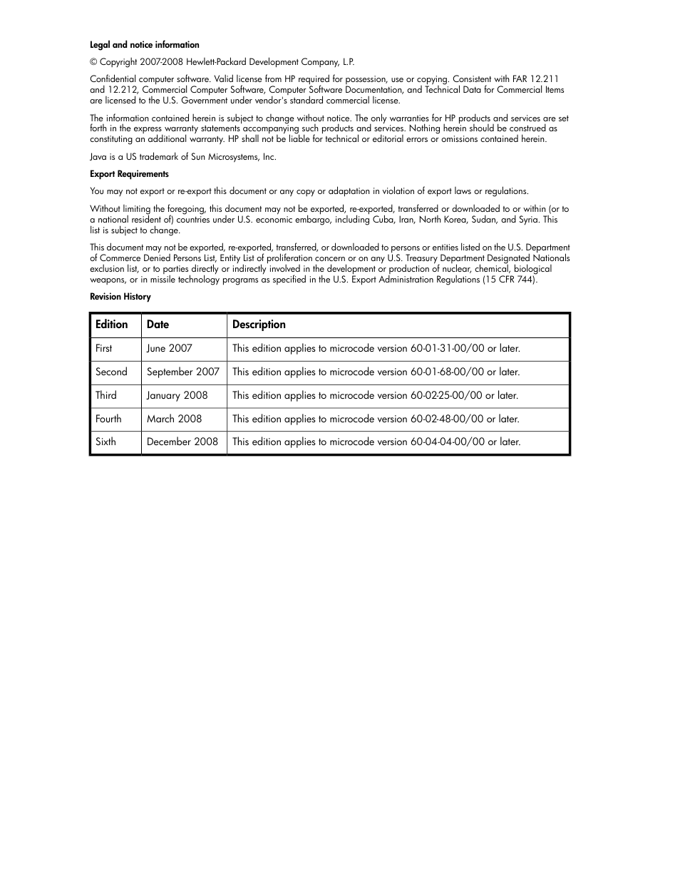 HP XP Array Manager Software User Manual | Page 2 / 44