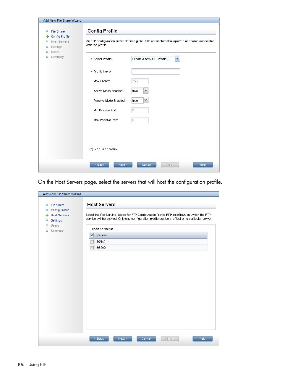 HP StoreAll Storage User Manual | Page 106 / 294