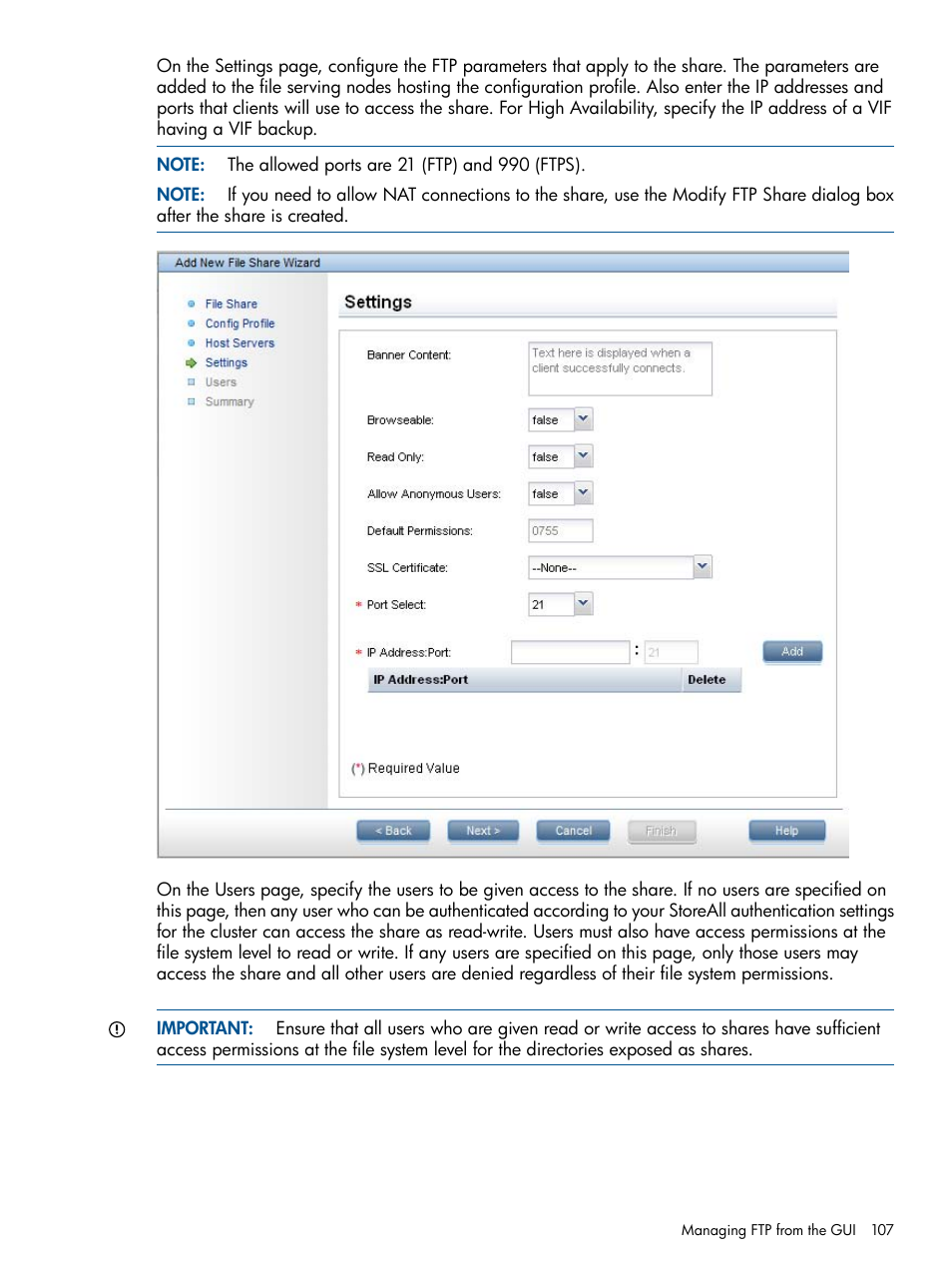 HP StoreAll Storage User Manual | Page 107 / 294
