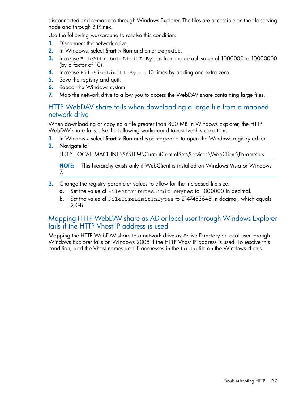 HP StoreAll Storage User Manual | Page 137 / 294