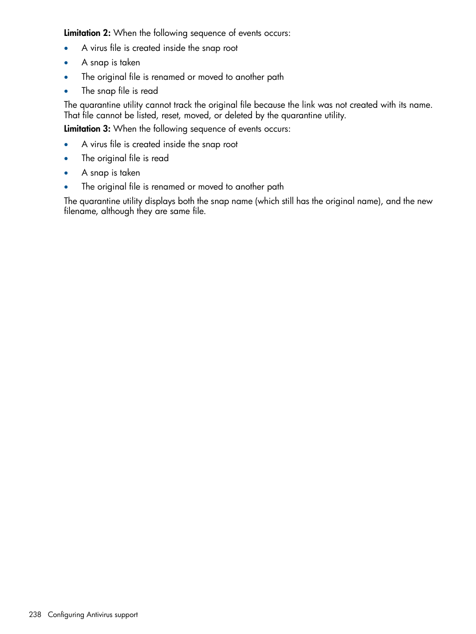 HP StoreAll Storage User Manual | Page 238 / 294