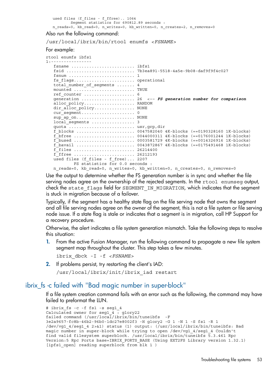 HP StoreAll Storage User Manual | Page 53 / 294