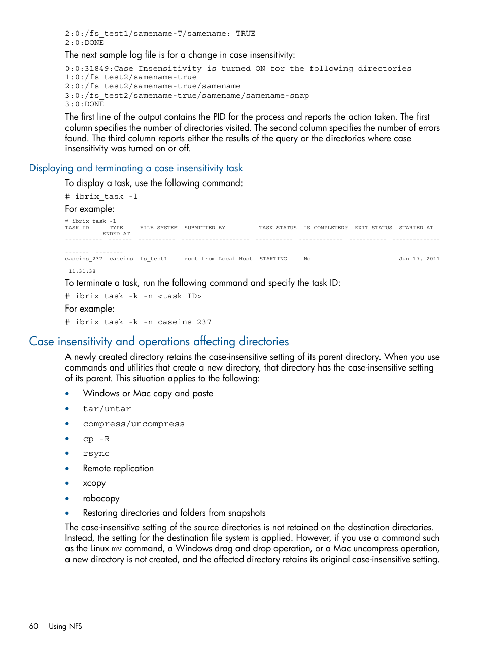 HP StoreAll Storage User Manual | Page 60 / 294