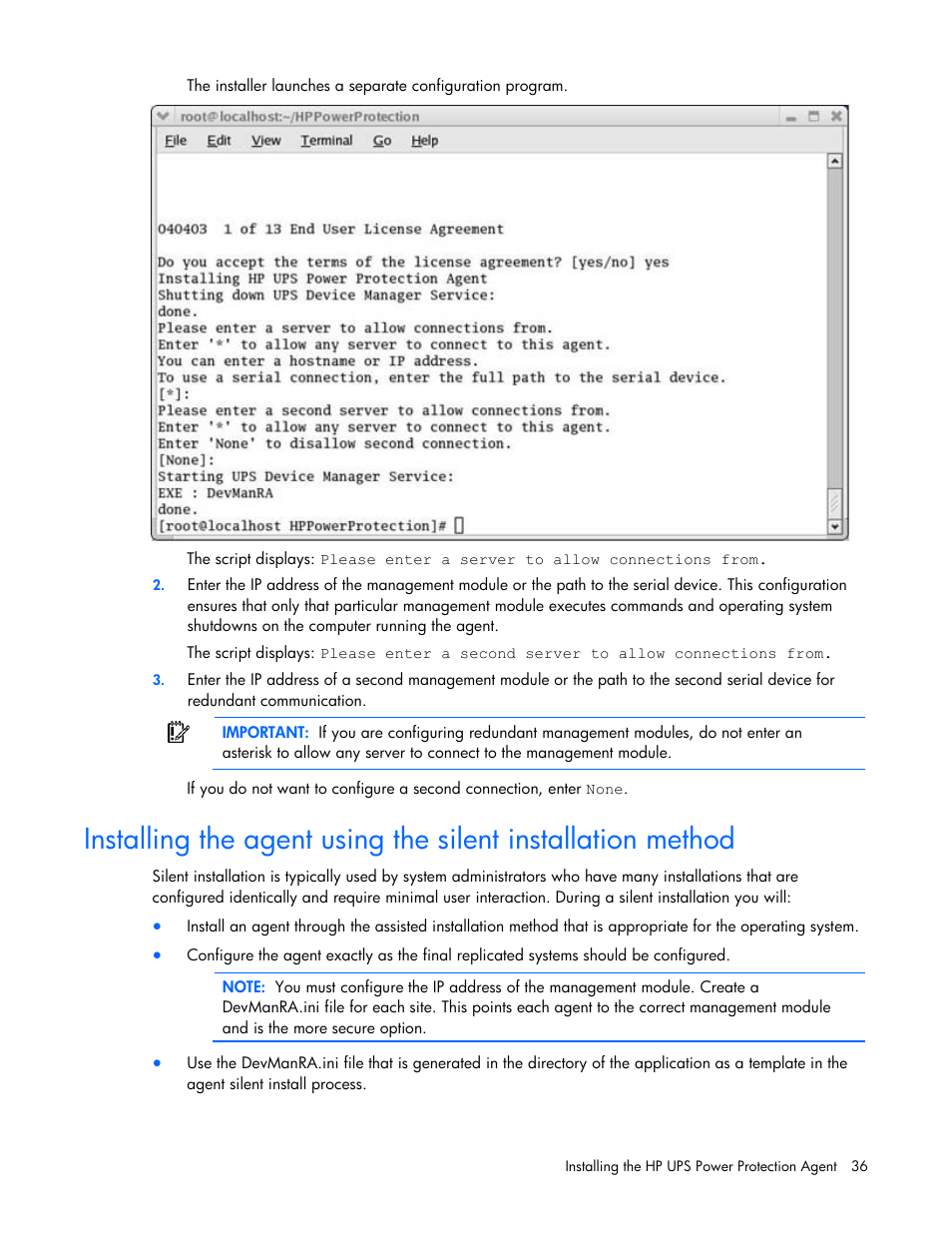 HP UPS Management Modules User Manual | Page 36 / 133