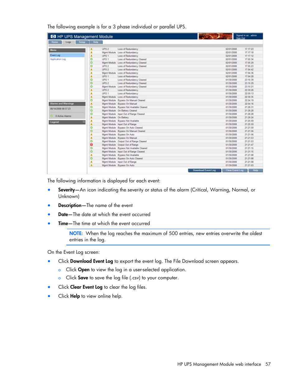 HP UPS Management Modules User Manual | Page 57 / 133