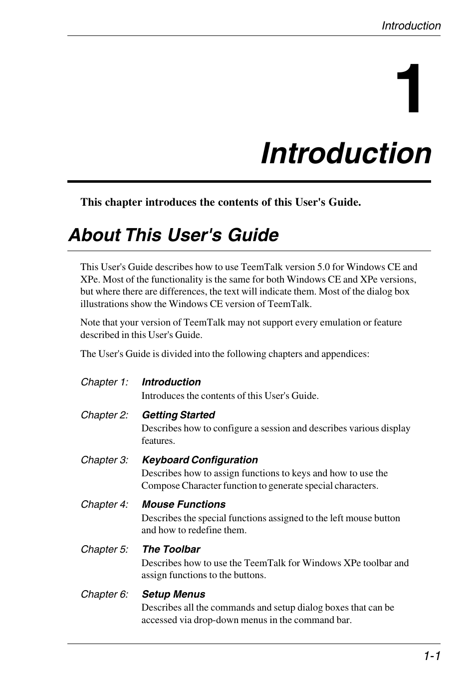 Introduction, About this user's guide, Introduction -1 | About this user's guide -1 | HP Neoware e140 Thin Client User Manual | Page 13 / 484