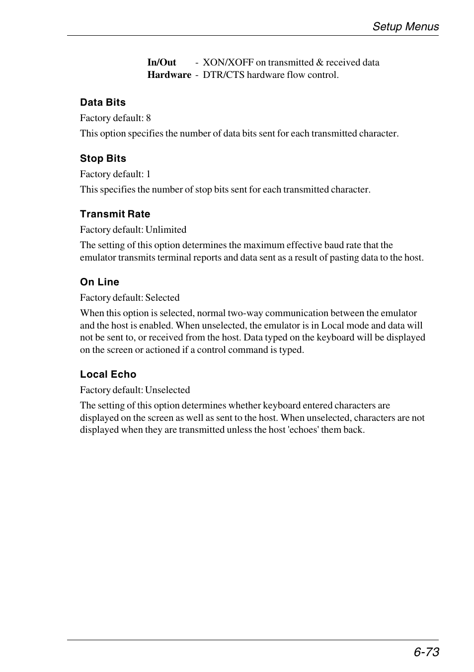 Local/on line setting, On line/local setting | HP Neoware e140 Thin Client User Manual | Page 157 / 484