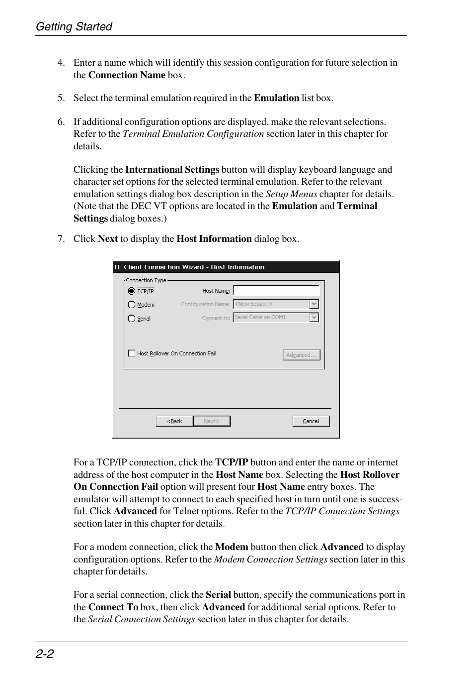 Host information, Connection wizard | HP Neoware e140 Thin Client User Manual | Page 18 / 484