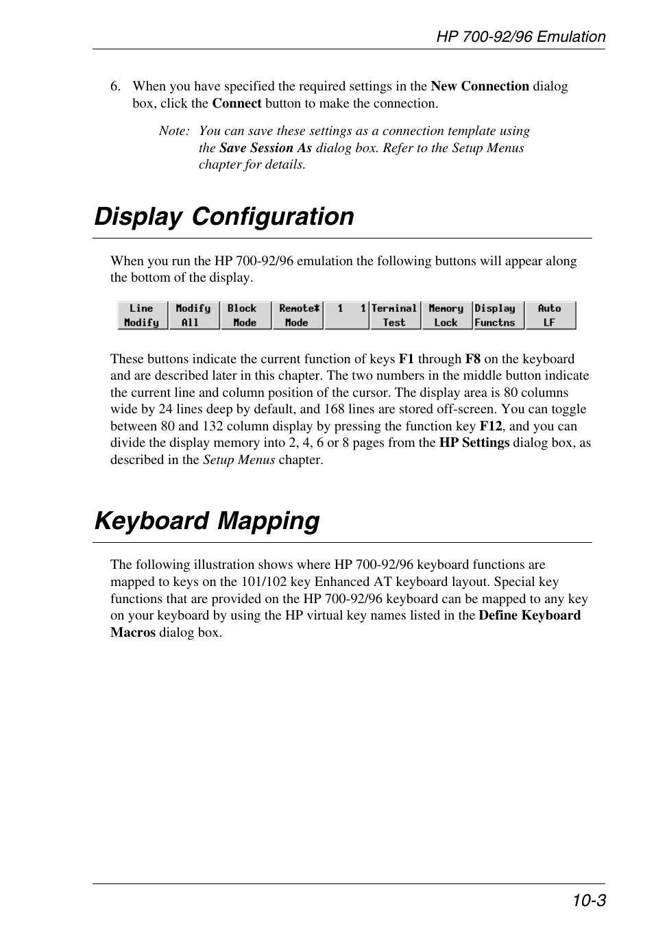 Display configuration, Keyboard mapping, Function keys & labels | Display configuration -3, Keyboard mapping -3 | HP Neoware e140 Thin Client User Manual | Page 215 / 484