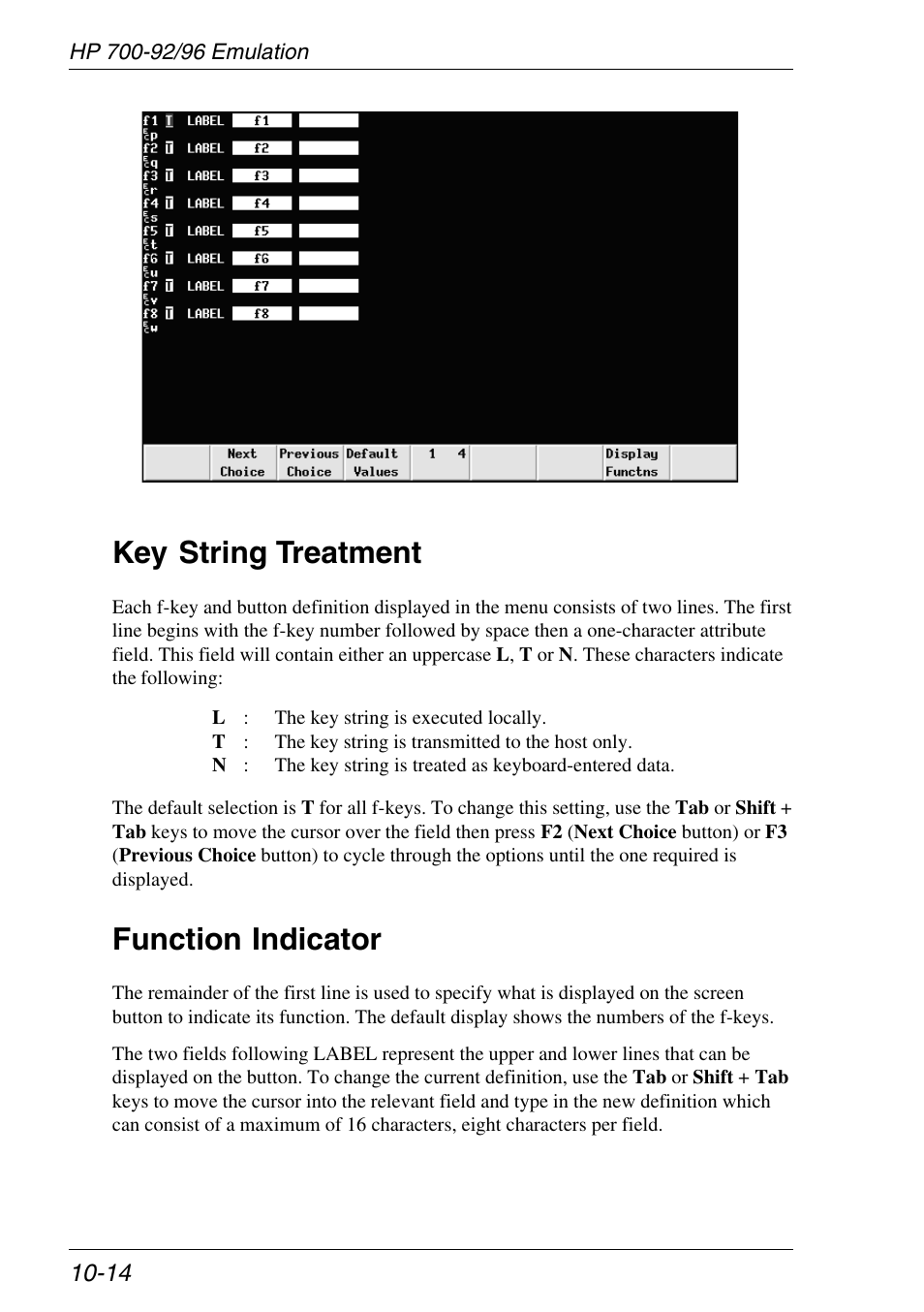 Key string treatment, Function indicator | HP Neoware e140 Thin Client User Manual | Page 226 / 484