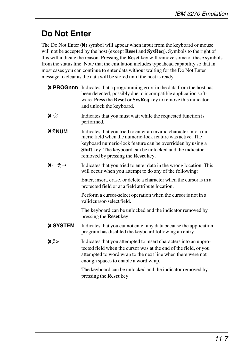 Do not enter | HP Neoware e140 Thin Client User Manual | Page 235 / 484