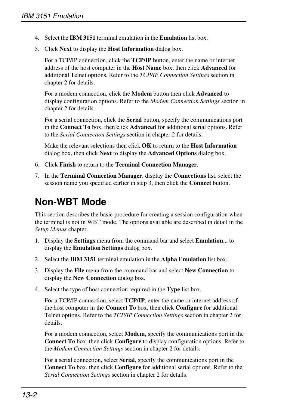 Non-wbt mode, Non-wbt mode -2 | HP Neoware e140 Thin Client User Manual | Page 258 / 484