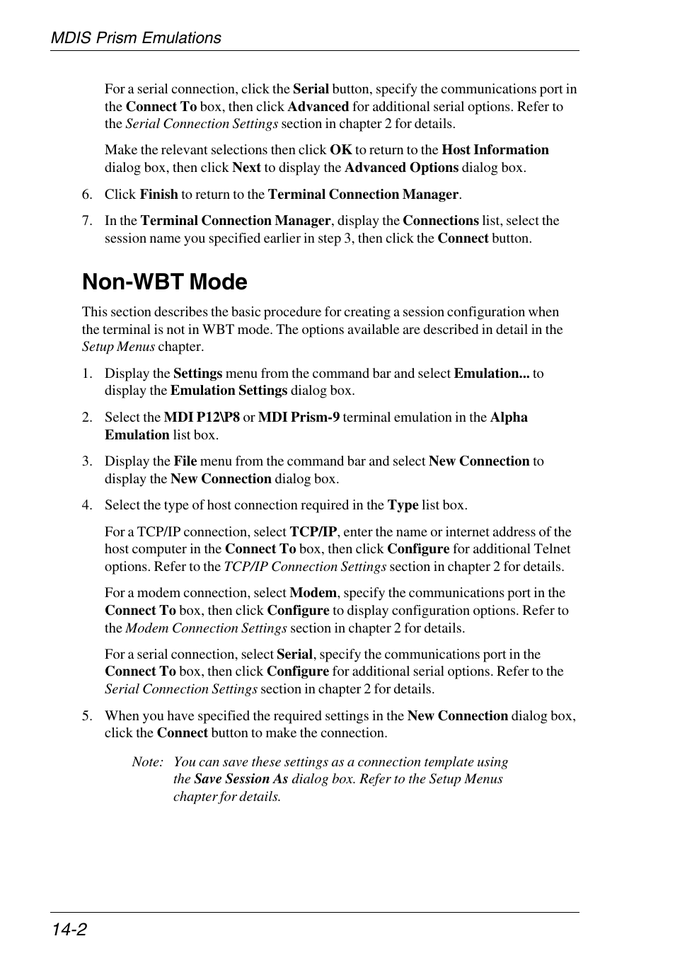 Non-wbt mode, Non-wbt mode -2 | HP Neoware e140 Thin Client User Manual | Page 264 / 484