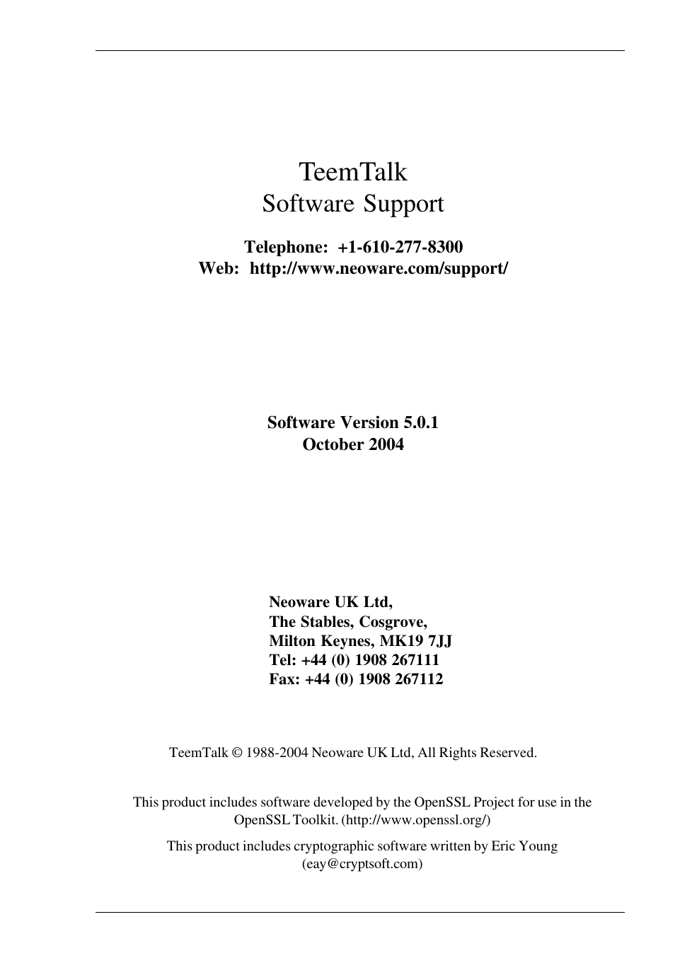 Teemtalk, Software support | HP Neoware e140 Thin Client User Manual | Page 3 / 484