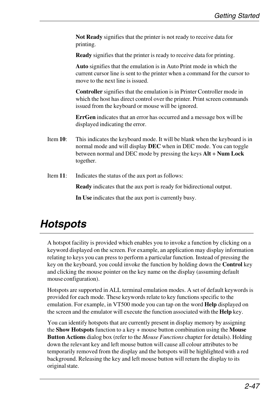 Hotspots, Displaying all, Using | Hotspots -47 | HP Neoware e140 Thin Client User Manual | Page 63 / 484