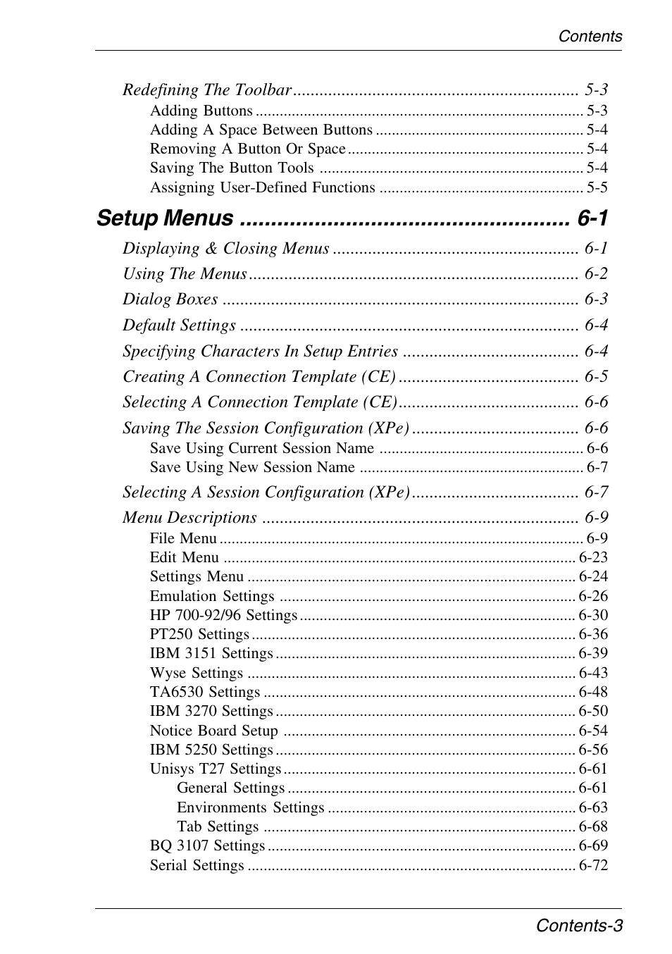 Setup menus -1 | HP Neoware e140 Thin Client User Manual | Page 7 / 484