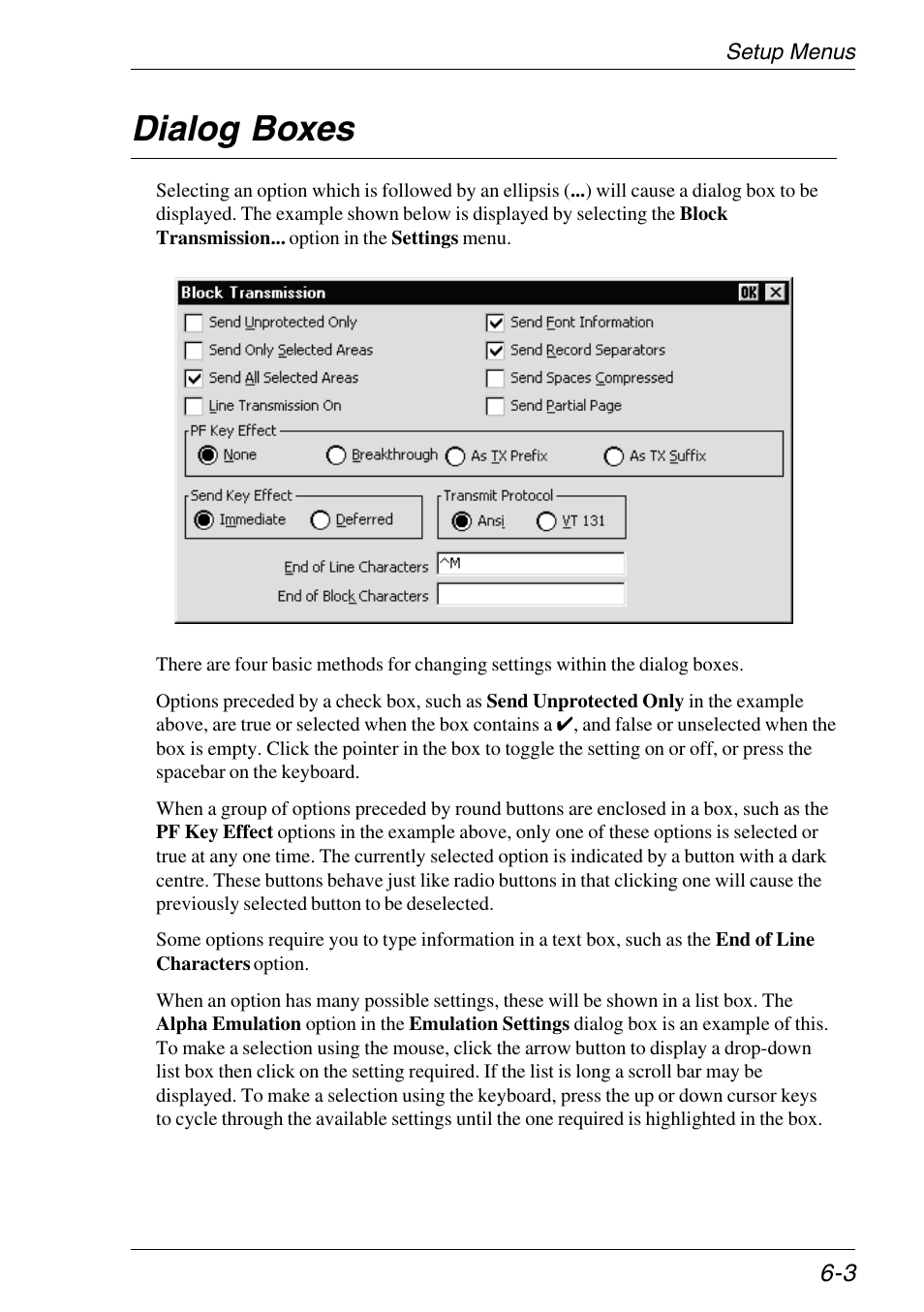 Dialog boxes, Dialog boxes -3 | HP Neoware e140 Thin Client User Manual | Page 87 / 484