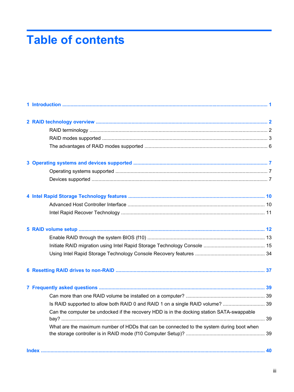 HP EliteBook 8560w Mobile Workstation User Manual | Page 3 / 45