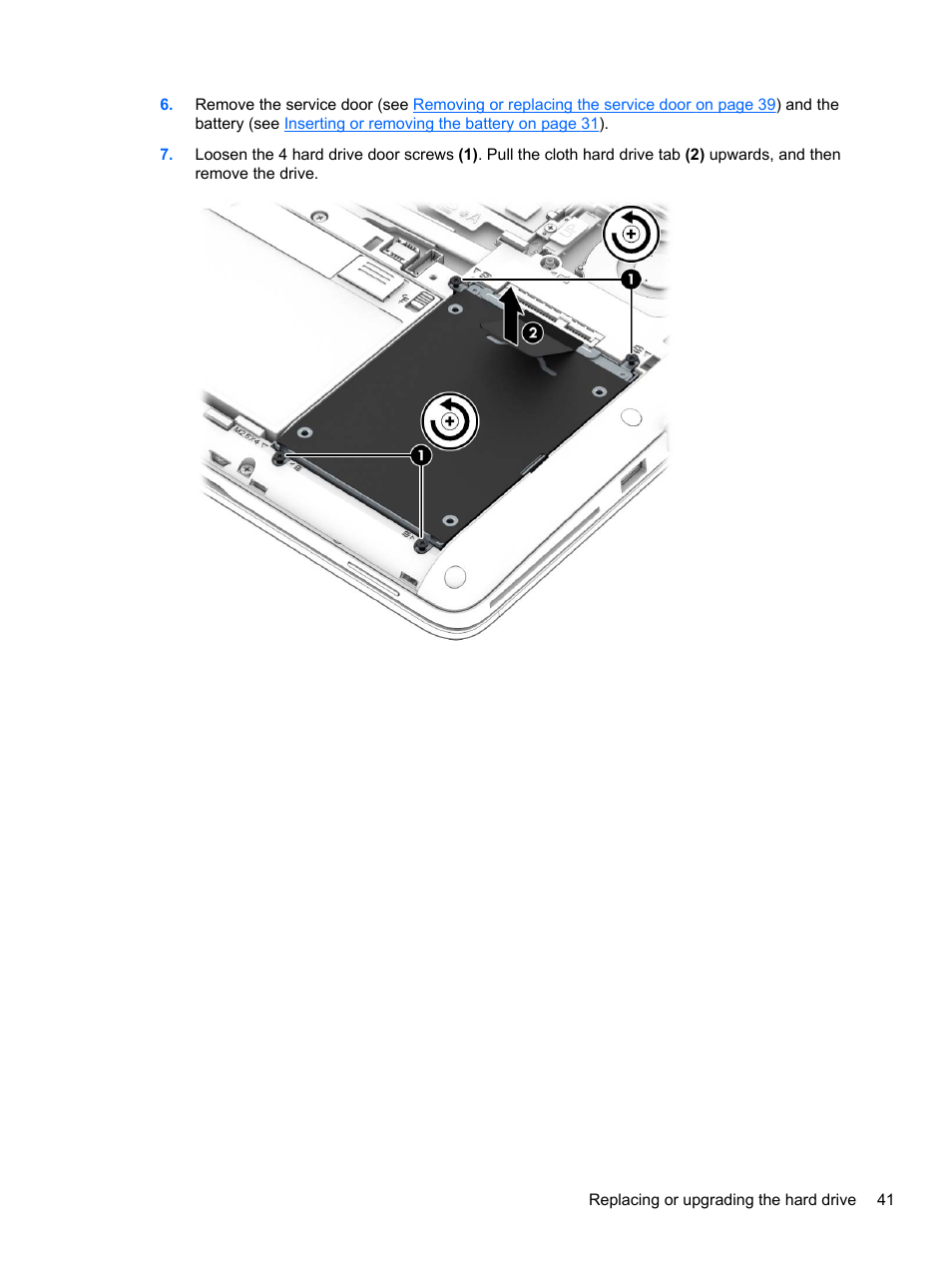 HP EliteBook 820 G1 Notebook PC User Manual | Page 51 / 87