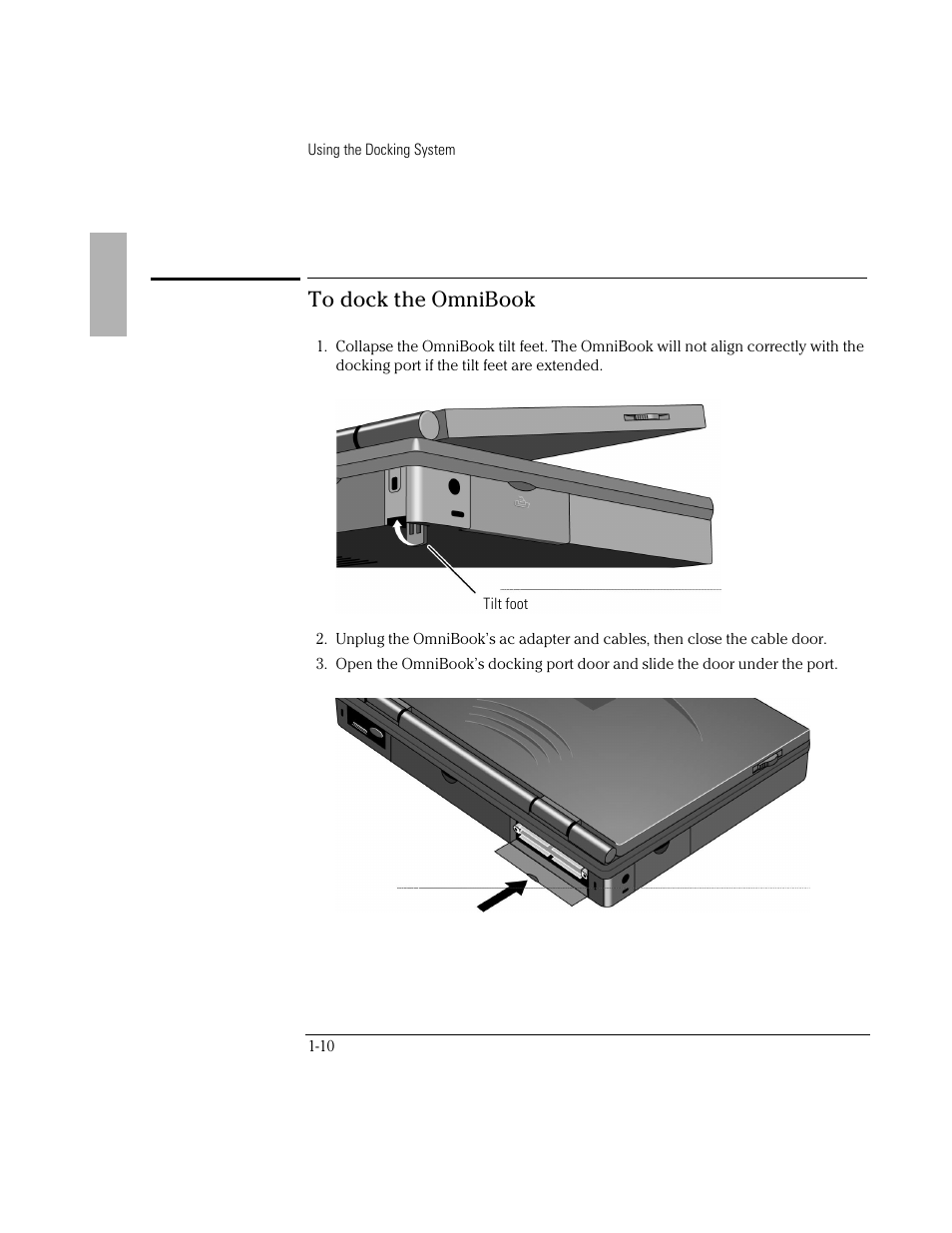 HP OmniBook 5700 Notebook PC User Manual | Page 10 / 39