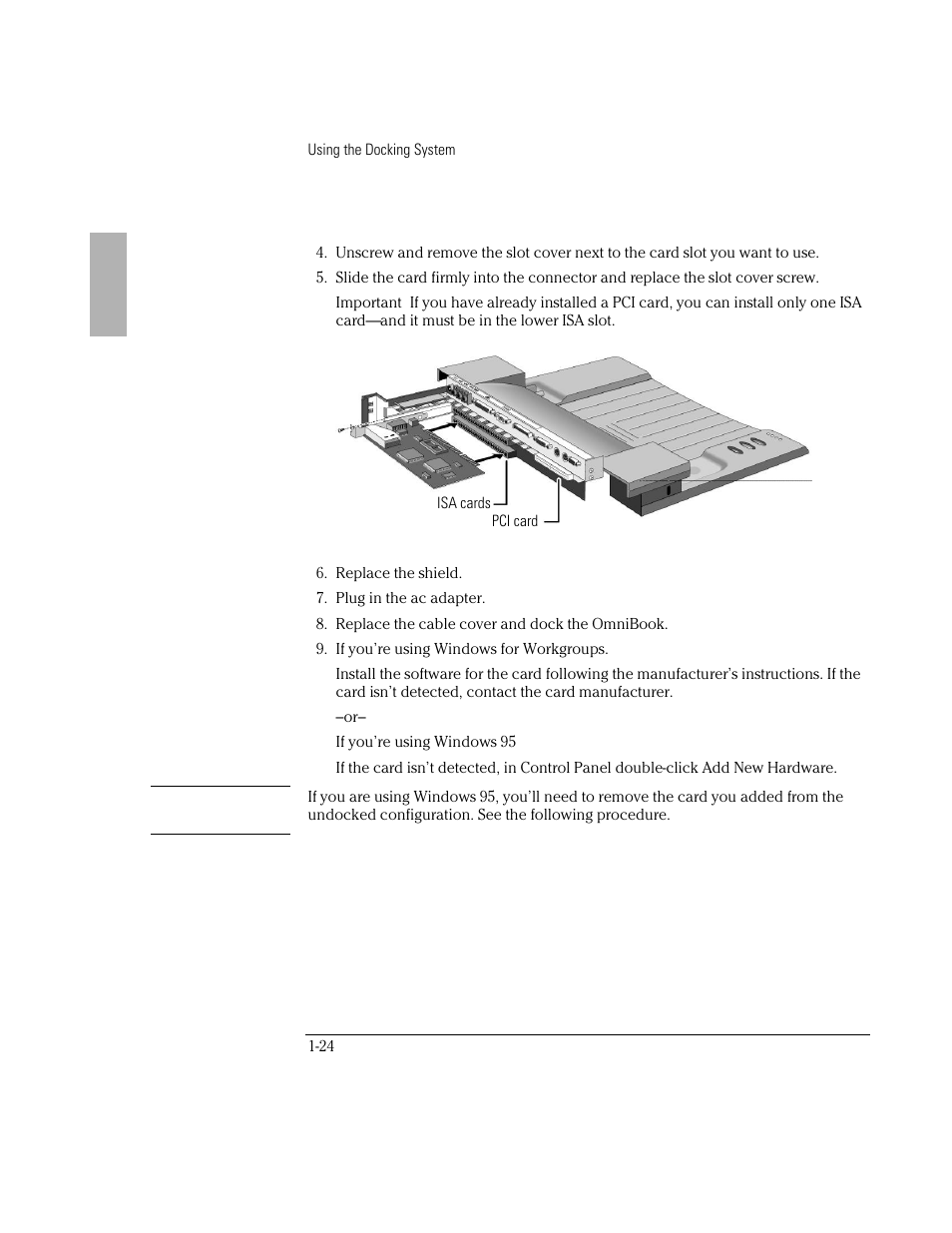 HP OmniBook 5700 Notebook PC User Manual | Page 24 / 39