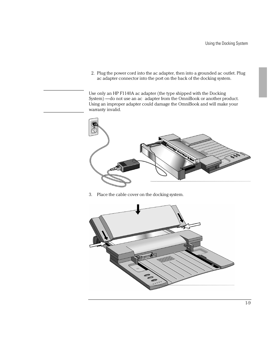 HP OmniBook 5700 Notebook PC User Manual | Page 9 / 39