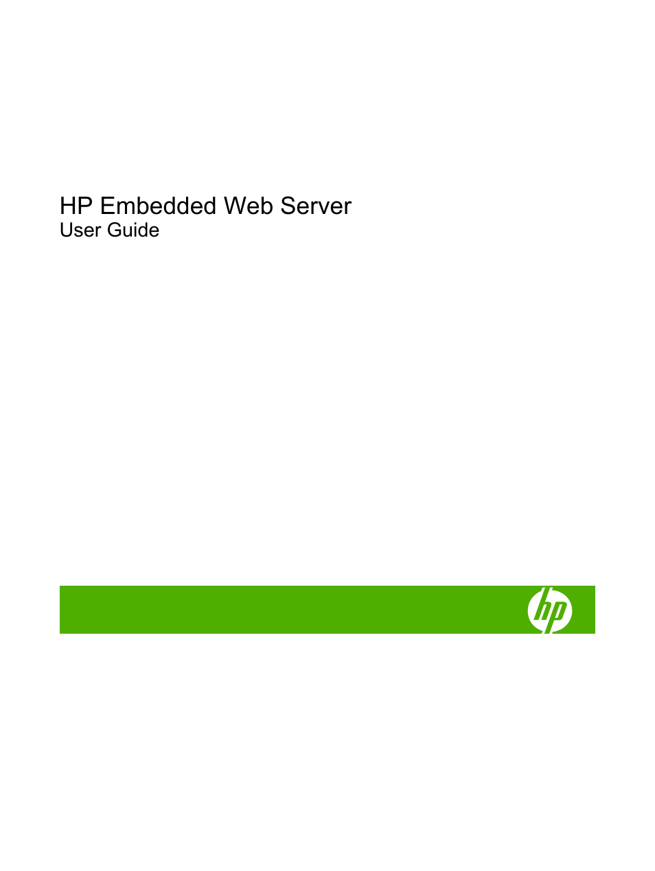 Hp embedded web server | HP LaserJet P4014 Printer series User Manual | Page 3 / 72