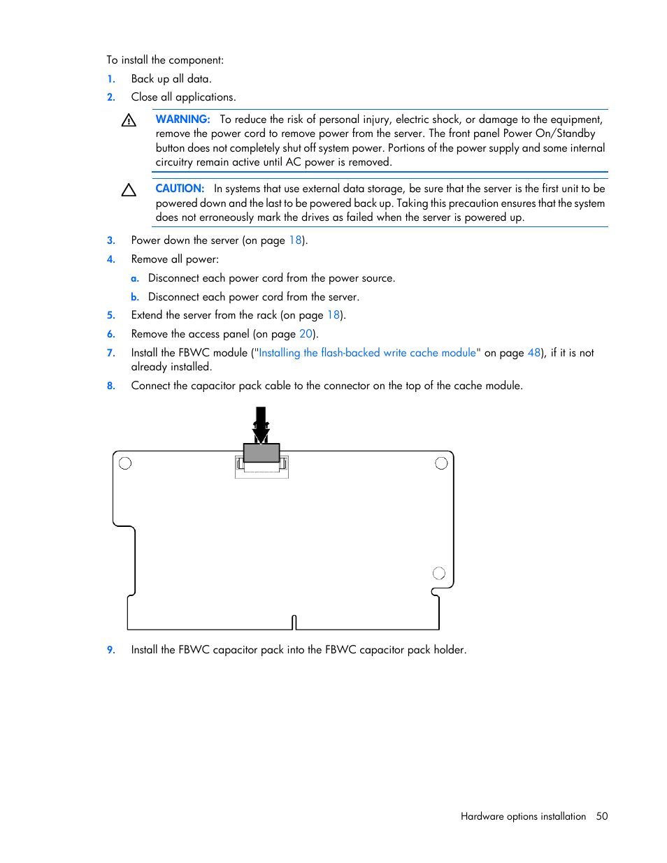 HP ProLiant DL560 Gen8 Server User Manual | Page 50 / 102