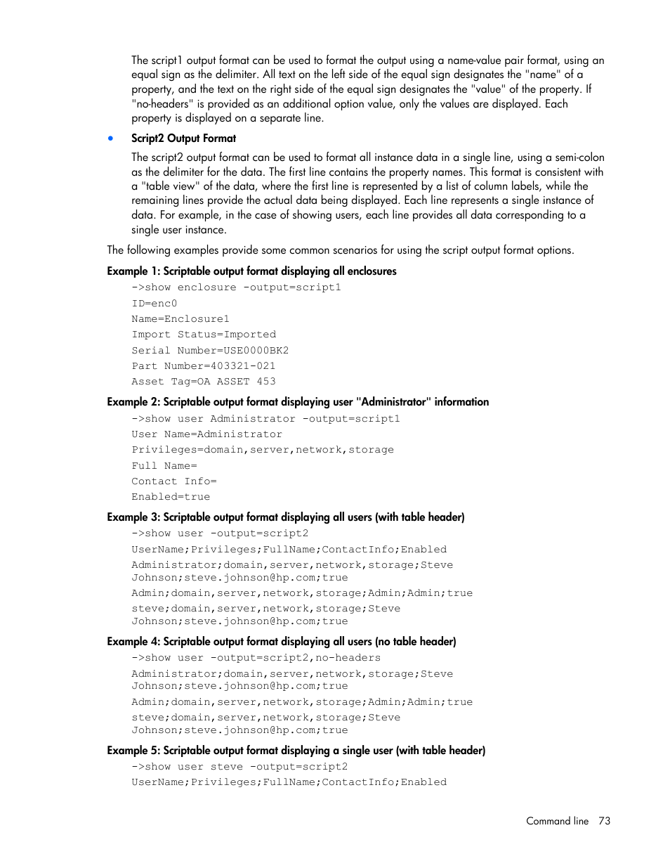 HP Virtual Connect 8Gb 24-port Fibre Channel Module for c-Class BladeSystem User Manual | Page 73 / 93