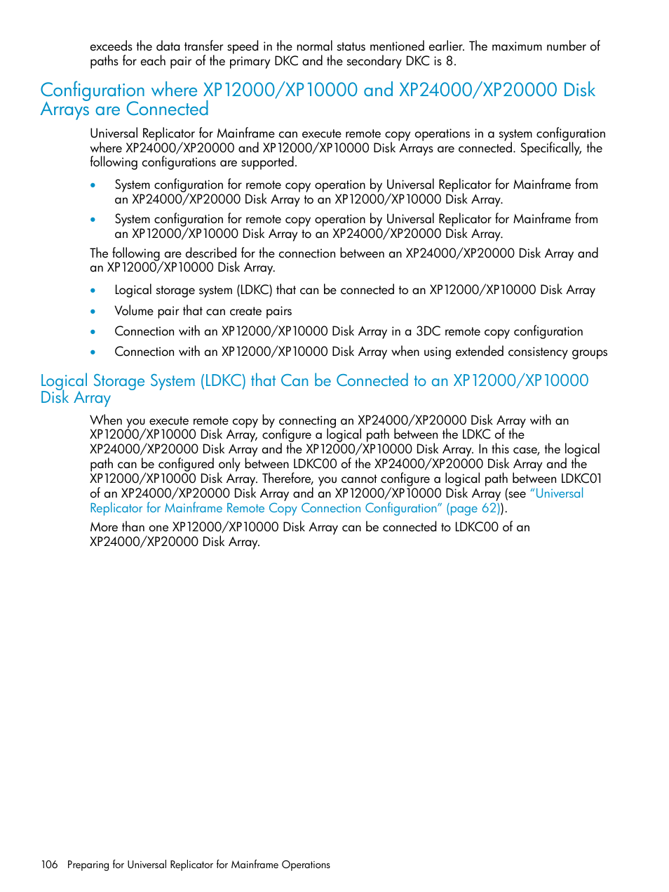 HP StorageWorks XP Remote Web Console Software User Manual | Page 106 / 252
