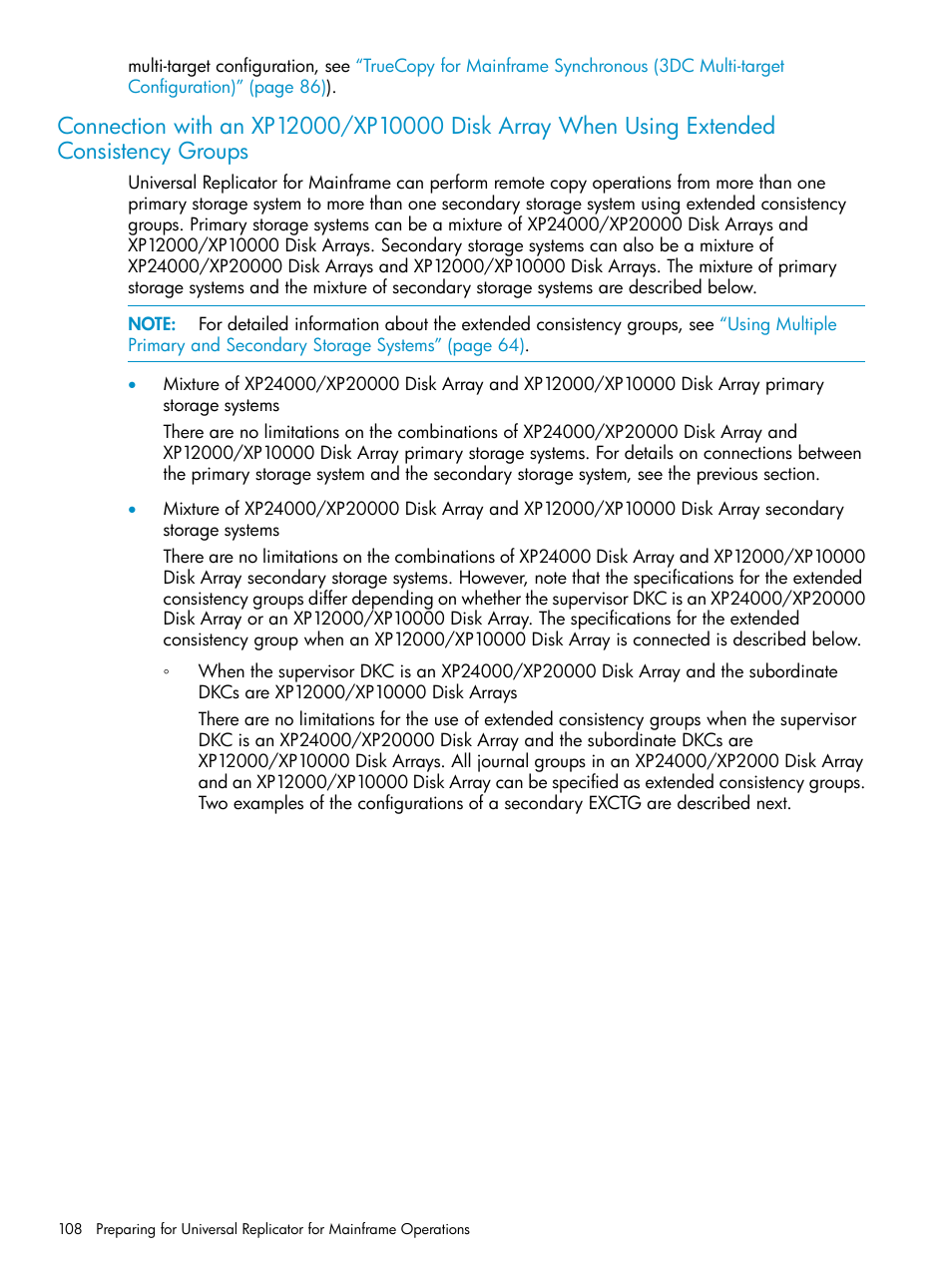 HP StorageWorks XP Remote Web Console Software User Manual | Page 108 / 252