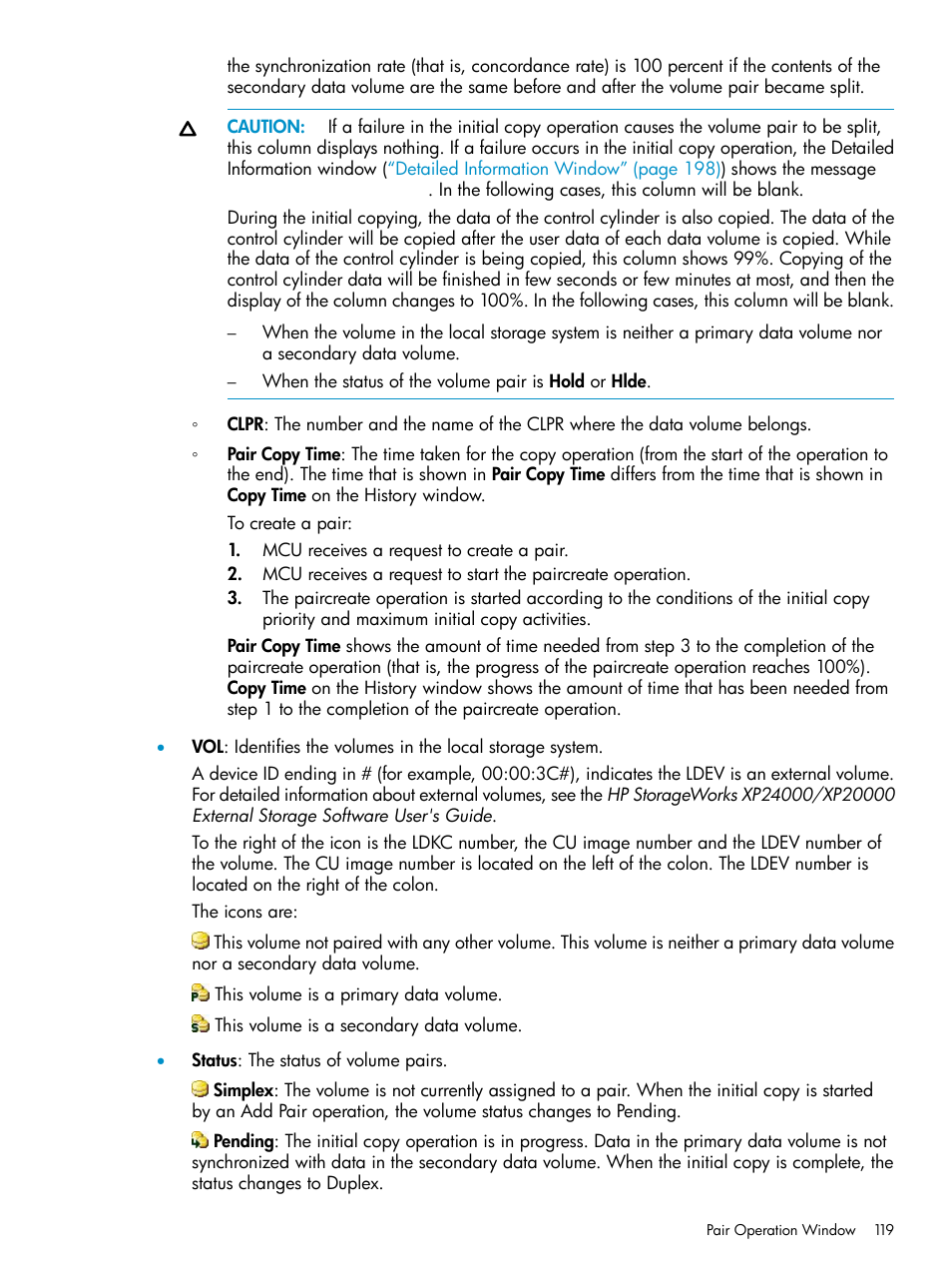 HP StorageWorks XP Remote Web Console Software User Manual | Page 119 / 252