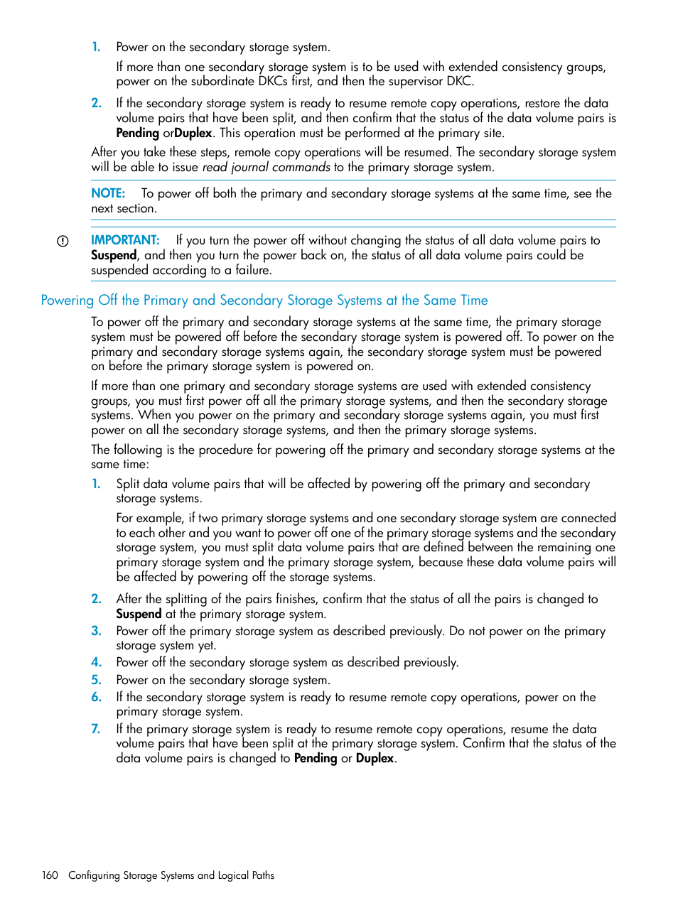HP StorageWorks XP Remote Web Console Software User Manual | Page 160 / 252
