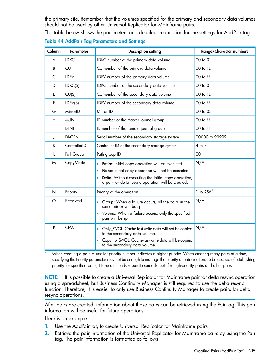 HP StorageWorks XP Remote Web Console Software User Manual | Page 215 / 252